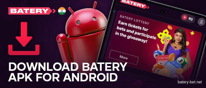 Download the Batery app for Android - download APK