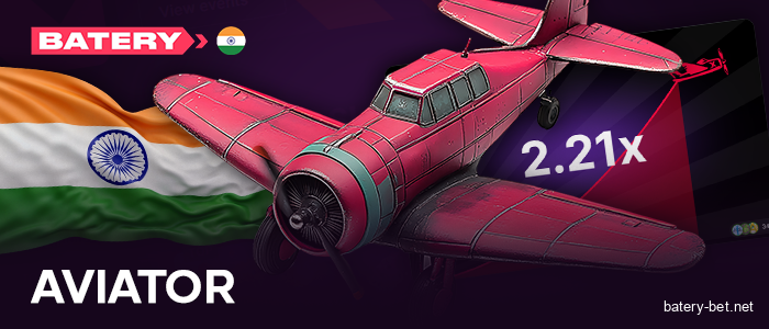Online Aviator at Batery Casino India